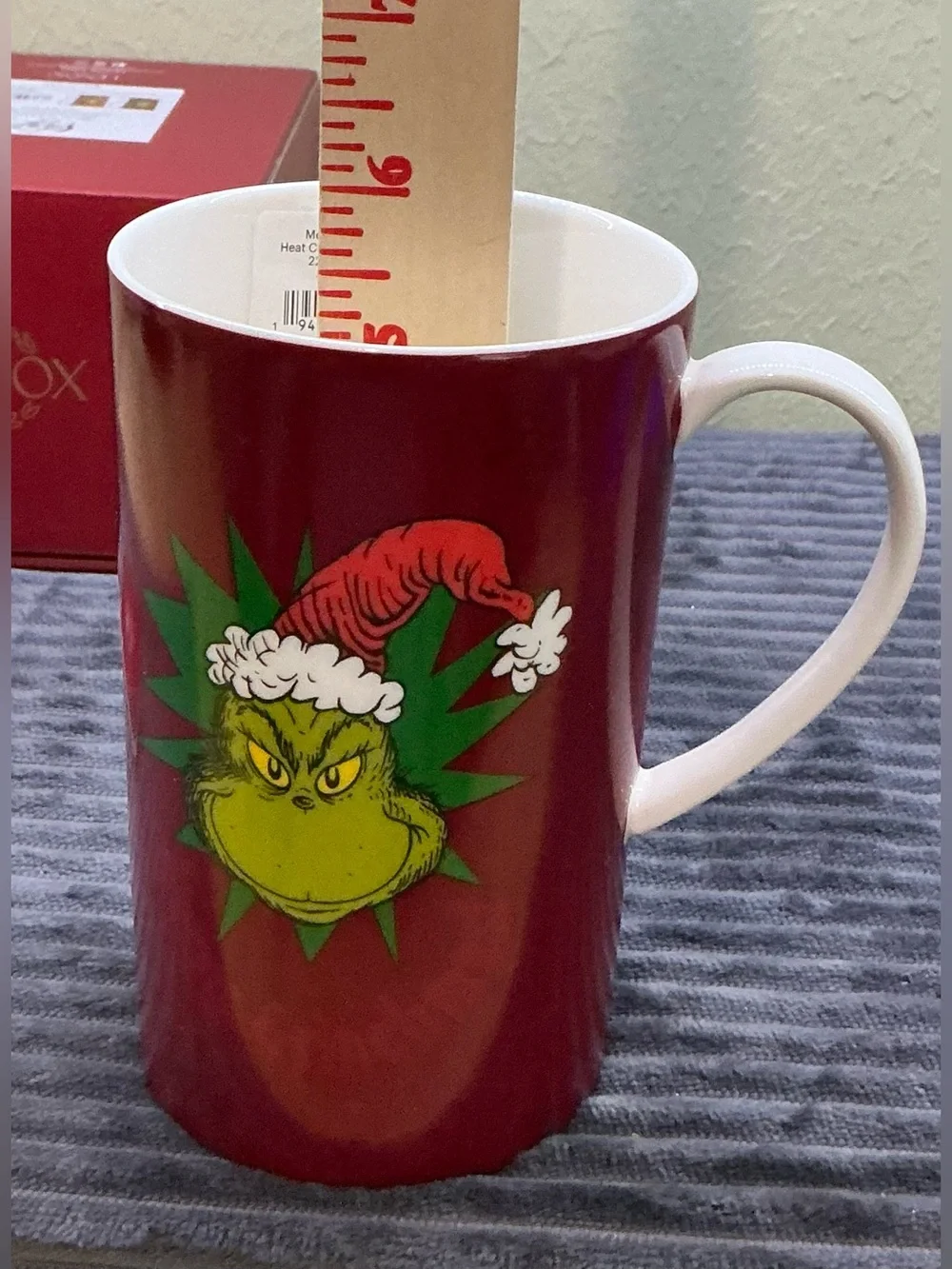 NEW in Box Lenox Merry Grinchmas Magic Mug Heat Sensitive Color Changing